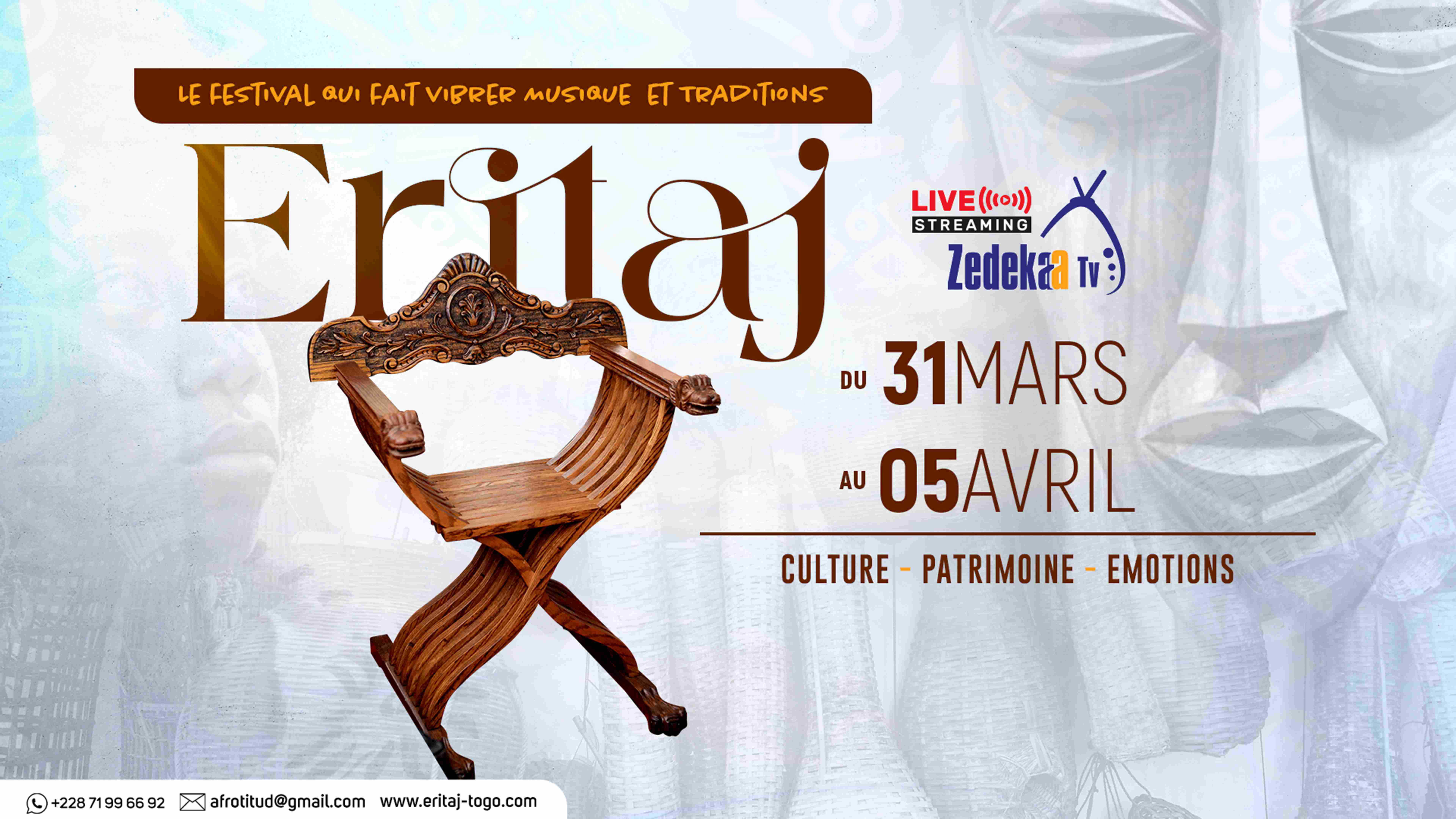 Eritaj - Le festival qui fait vibrer musique et traditions
